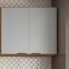 Armário Aéreo De Cozinha | 80cm - 2 Portas Firenze Amêndola T